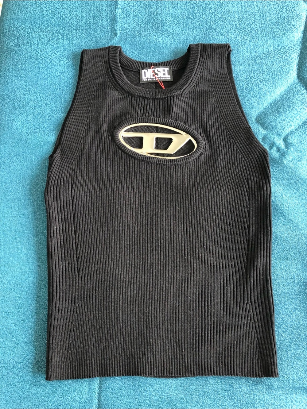 Diesel Black Logo Cutout Tank